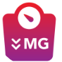 Decrease mg scale icon